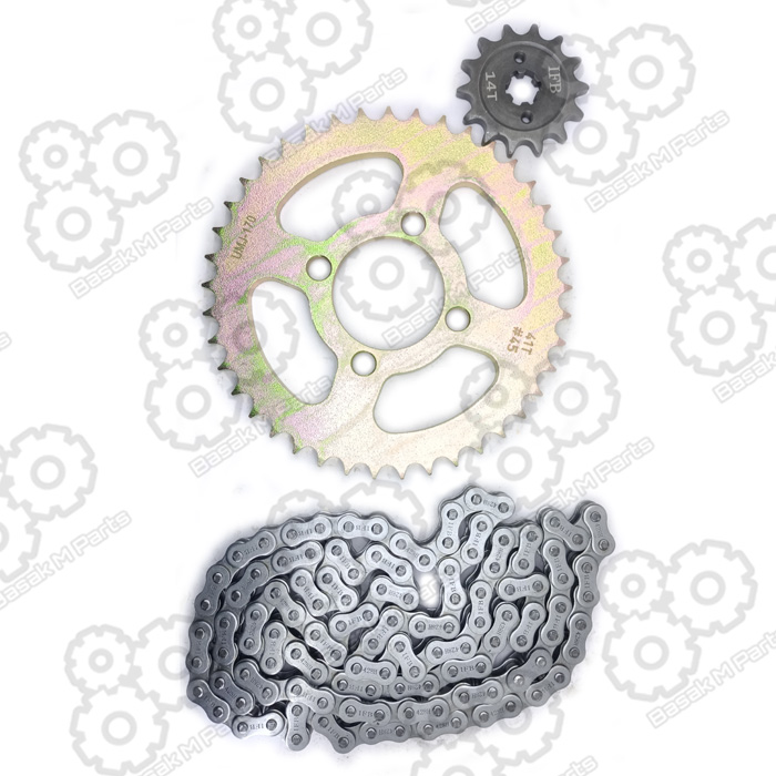 CHAIN KIT BS-6 PLATINA 110H